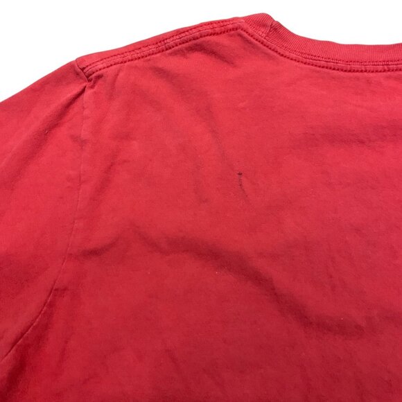 VTG Zoo York Unisex Y2K T-Shirt Red Black Graphics Sz M - Picture 7 of 10